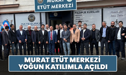 Murat Etüt Merkezi Yoğun Katılımla Açıldı