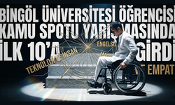 Bingöl Üniversitesi Öğrencisi Kamu Spotu Yarışmasında İlk 10’a Girdi