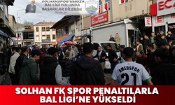 Solhan FK Spor Penaltılarla BAL Ligi’ne Yükseldi