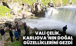 Vali Çelik Karlıova’nın Doğal Güzelliklerini Gezdi