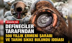 Bingöl’de Defineciler Tarafından 500 Yıllık Ermeni Şarabı ve Tarihi Sikke Bulundu İddiası
