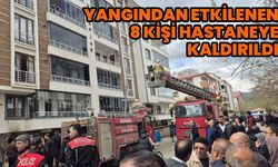 Bingöl'de Yangın: 8 Kişi Hastaneye Kaldırıldı