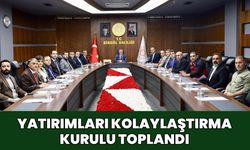 Bingöl’de ‘Yatırımları Kolaylaştırma Kurulu’ Toplandı