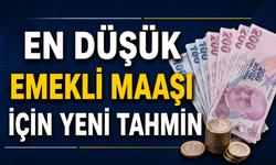 En Düşük Emekli Maaşı İçin Yeni Tahmin