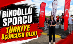 Bingöllü Sporcu Türkiye Üçüncüsü Oldu