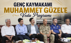 Genç Kaymakamı Muhammet Güzel’e Veda Programı
