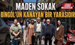Maden Sokak Bingöl’ün Kanayan Bir Yarasıdır!