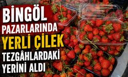 Bingöl Pazarlarında Yerli Çilek Tezgâhlardaki Yerini Aldı