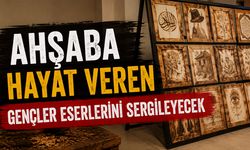 Ahşaba Hayat Veren Gençler Eserlerini Sergileyecek