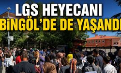 LGS heyecanı Bingöl’de de yaşandı