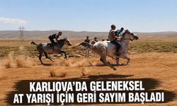 Karlıova’da Geleneksel At Yarışı İçin Geri Sayım Başladı