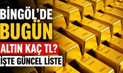 Bingöl'de Bugün Altın Kaç TL? İşte Güncel Liste