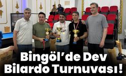 Bingöl’de Dev Bilardo Turnuvası!