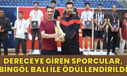 Dereceye Girenler, Bingöl Balı ile Ödüllendirildi!