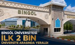 Bingöl Üniversitesi, İlk 2 Binde Yer Aldı!