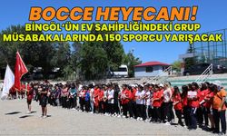 Bingöl'de Bocce Grup Müsabakaları Heyecanı!