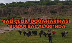 Vali Çelik, Doğa Harikası 'Buban Bacaları'nda İncelemelerde Bulundu