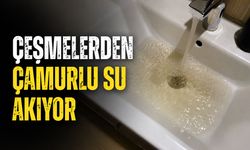 Çeşmelerden Çamurlu Su Akıyor