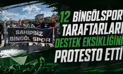 12 Bingölspor Taraftarları Destek Eksikliğini Protesto Etti