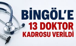 Bingöl’e 13 Doktor Kadrosu Verildi