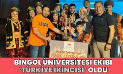 Bingöl Üniversitesi Halk Oyunları Ekibi ‘Türkiye İkincisi’