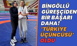 Bingöllü Güreşçi Başarıya Doymuyor: ‘Türkiye Üçüncüsü’ Oldu
