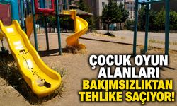 İçmeler Mahallesi'nde Çocuk Parkları Yıkık-Dökük!