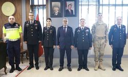 Jandarma Heyetinden Vali Çelik'e Ziyaret!