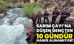 Sarım Çayı’na Düşen Gençten 10 Gündür Haber Alınamıyor!