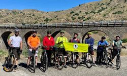 Kovancılar'dan Palu'ya Pedal Çevirdiler