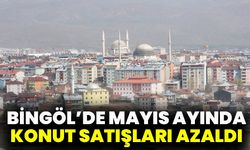 Bingöl’de Mayıs Ayında Konut Satışları Azaldı