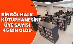 Bingöl Halk Kütüphanesine Üye Sayısı 45 Bin Oldu