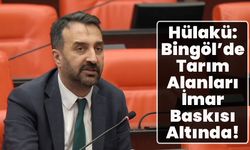 Hülakü: Bingöl’de Tarım Alanları İmar Baskısı Altında!