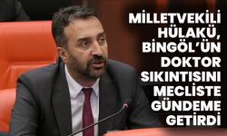 Milletvekili Hülakü, Bingöl’ün Doktor Sıkıntısını Mecliste Gündeme Getirdi