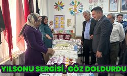 Adaklı’da El Emeği Eserler Yıl Sonu Sergisinde