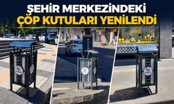 Bingöl Şehir Merkezindeki Çöp Kutuları Yenilendi