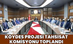 Bingöl’de ‘KÖYDES Projesi Tahsisat Komisyonu’ Toplandı