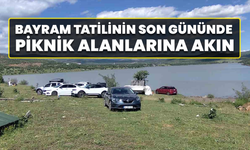 Bayram Tatilinin Son Gününde Piknik Alanlarına Akın