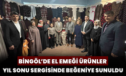 Bingöl’de El Emeği Ürünler Yıl Sonu Sergisinde Beğeniye Sunuldu