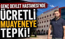 Genç Devlet Hastanesi'nde Ücretli Muayeneye Tepki!