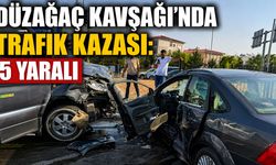 Bingöl'de Trafik Kazası: 1'i Ağır 5 Yaralı!