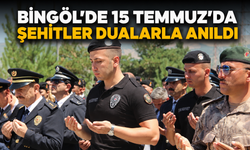 Bingöl’de 15 Temmuz’da Şehitler Dualarla Anıldı