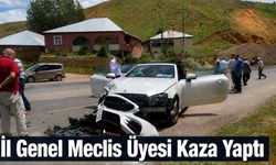 İl Genel Meclis Üyesi Kaza Yaptı