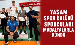 Yaşam Spor Kulübü Sporcuları Madalyalarla Döndü