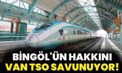 Bingöl'ün Hakkını Van TSO Savunuyor!