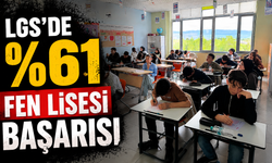 LGS'de %61 Fen Lisesi Başarısı