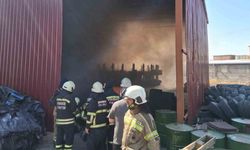 Diyarbakır'da Fabrikada Korkutan Yangın!