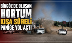 Bingöl’de Oluşan Hortum Kısa Süreli Paniğe Yol Açtı