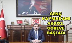 Genç Kaymakamı Akköz, Göreve Başladı