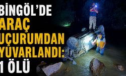 Bingöl’de Araç Uçurumdan Yuvarlandı: 1 Ölü